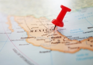 Mexiko - Landkarte